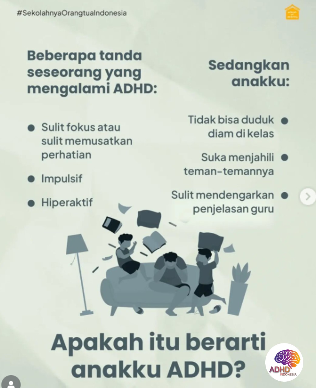 Ciri dan Gejala ADHD pada Anak Usia Dini di Kabupaten Sumbawa Barat